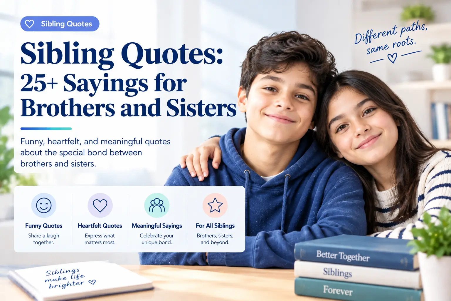 Sibling Quotes: 25+ Sayings for Brothers and Sisters